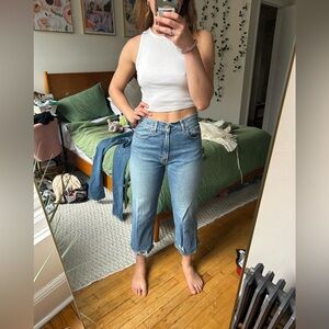 Denimist straight leg jean